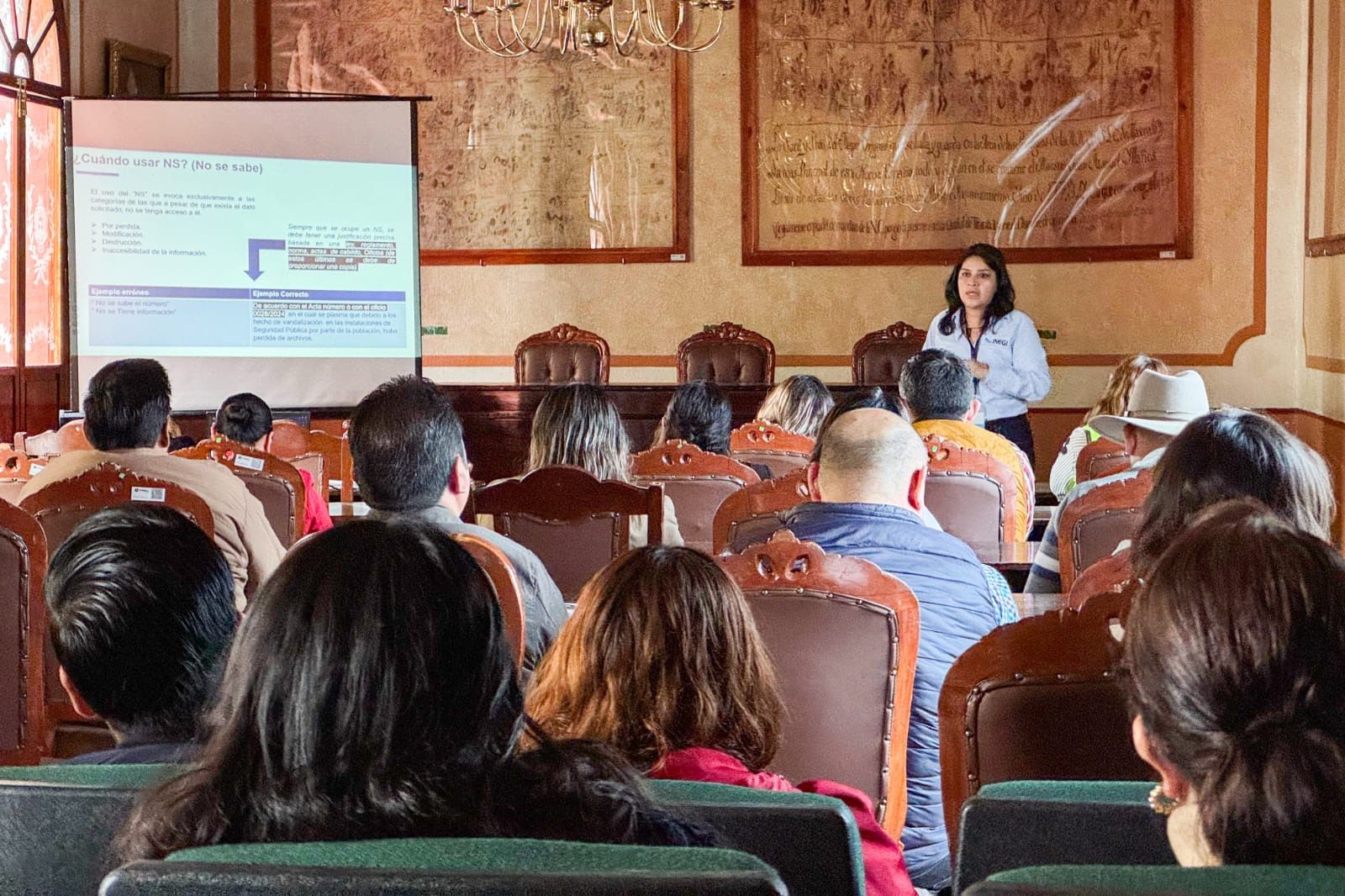 Servidores públicos del municipio de Tlaxcala conocen beneficios del Censo Nacional 2025